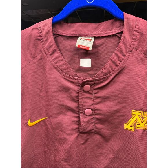 Vintage 1990s Y2K‎ Vintage University of Minnesota Gophers Team Nike Windbreaker - Picture 2 of 9
